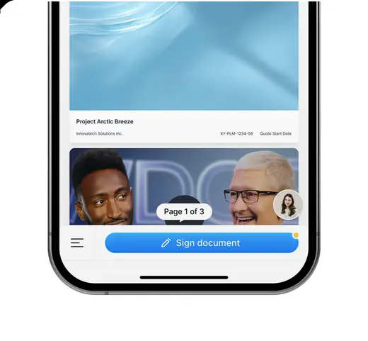 SalesRun on mobile device